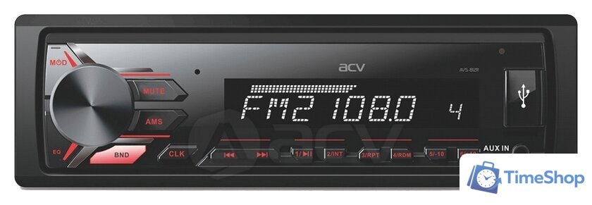 USB-магнитола ACV AVS-812R - Изображение №1 — Интернет-магазин Time-Shop