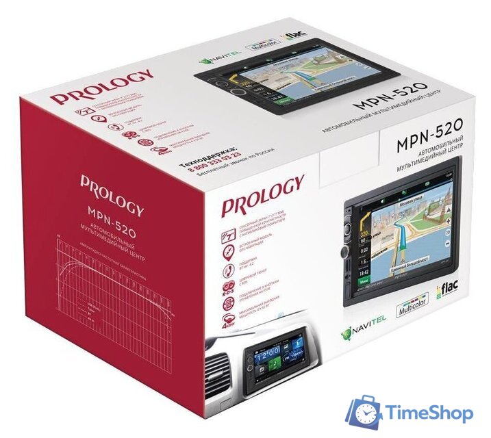 USB-магнитола Prology MPN-520 - Изображение №5 — Интернет-магазин Time-Shop