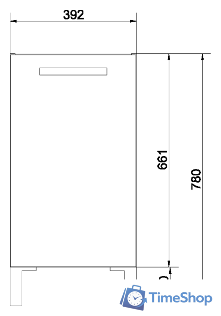  Cersanit Melar тумба под умывальник Como 40 [S614-008] - Изображение №2 — Интернет-магазин Time-Shop