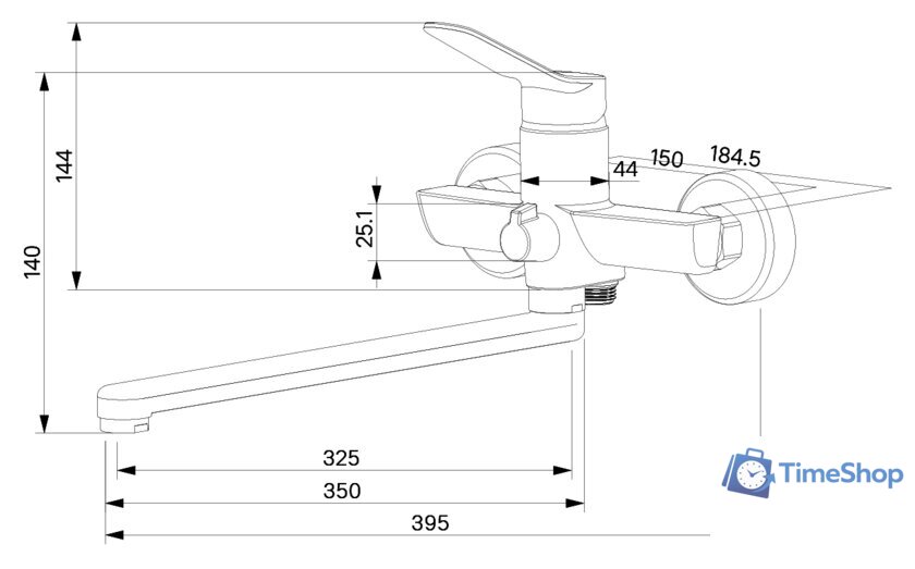 Смеситель Milardo Enjoy ENJSB00M10 - Изображение №7 — Интернет-магазин Time-Shop