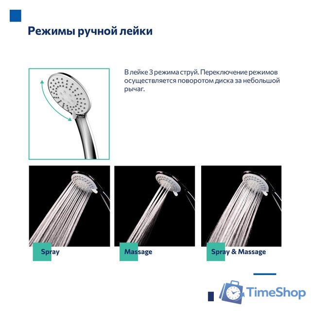 Смеситель Milardo Enjoy ENJSB00M10 - Изображение №5 — Интернет-магазин Time-Shop