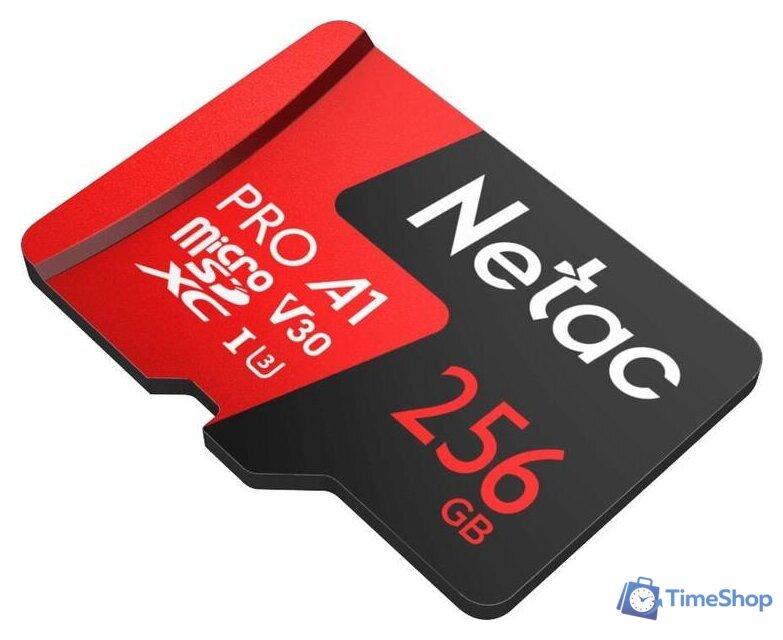 Карта памяти Netac P500 Extreme Pro 256GB NT02P500PRO-256G-S - Изображение №2 — Интернет-магазин Time-Shop