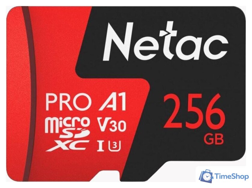 Карта памяти Netac P500 Extreme Pro 256GB NT02P500PRO-256G-S - Изображение №1 — Интернет-магазин Time-Shop