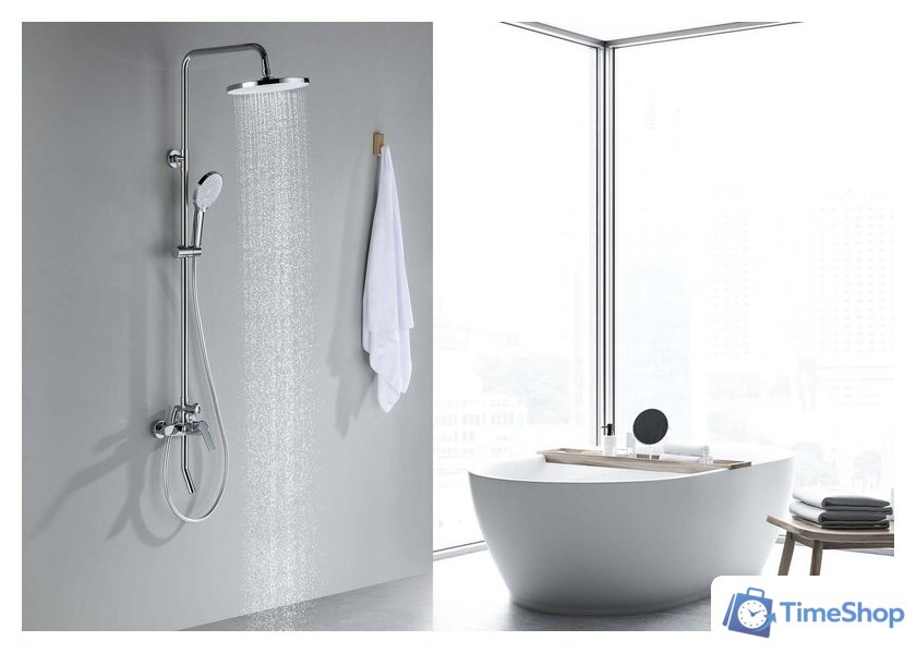 Душевая система  Aquatek Lugano AQ2740CR - Изображение №13 — Интернет-магазин Time-Shop