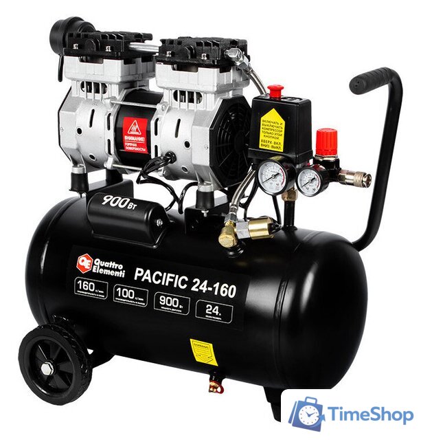 Компрессор Quattro Elementi Pacific 24-160 - Изображение №1 — Интернет-магазин Time-Shop