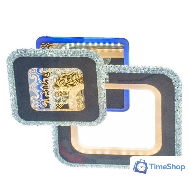 Припотолочная люстра Aitin Pro B2141/1+1C (хром PBP) - Изображение №2 — Интернет-магазин Time-Shop