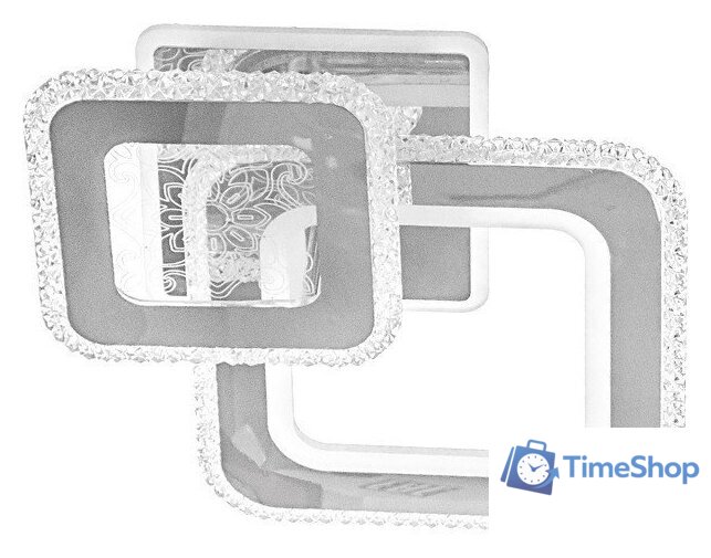 Припотолочная люстра Aitin Pro B2141/1+1C (хром PBP) - Изображение №1 — Интернет-магазин Time-Shop