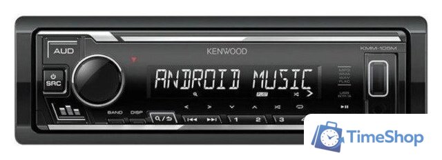 USB-магнитола Kenwood KMM-105M - Изображение №1 — Интернет-магазин Time-Shop