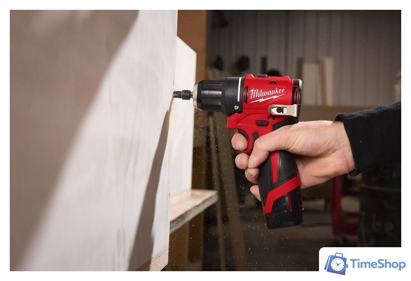 Ударная дрель-шуруповерт Milwaukee M12 BLPDRC-0 4933500421 (без АКБ) - Изображение №8 — Интернет-магазин Time-Shop