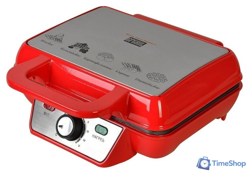 Вафельница GFgril GFW-015 Waffle Plus - Изображение №7 — Интернет-магазин Time-Shop