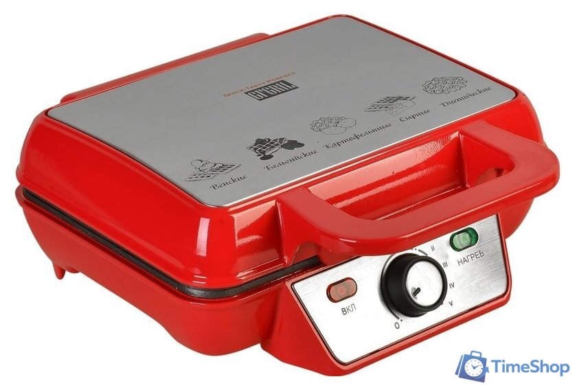 Вафельница GFgril GFW-015 Waffle Plus - Изображение №8 — Интернет-магазин Time-Shop