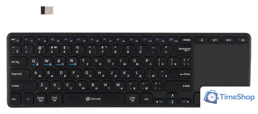Клавиатура Оклик K614W - Изображение №1 — Интернет-магазин Time-Shop