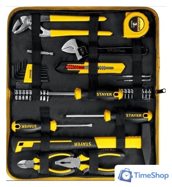 Набор домашнего мастера Stayer 22052-H40 (40 предметов) - Изображение №1 — Интернет-магазин Time-Shop