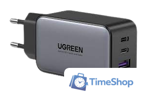 Сетевое зарядное Ugreen CD244 10335 (черный) - Изображение №1 — Интернет-магазин Time-Shop