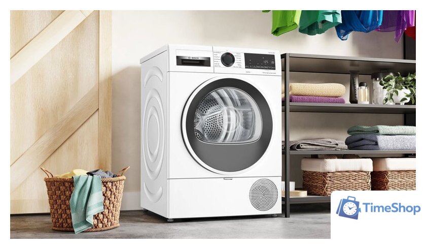Сушильная машина Bosch Serie 6 WQG233DFPL - Изображение №4 — Интернет-магазин Time-Shop