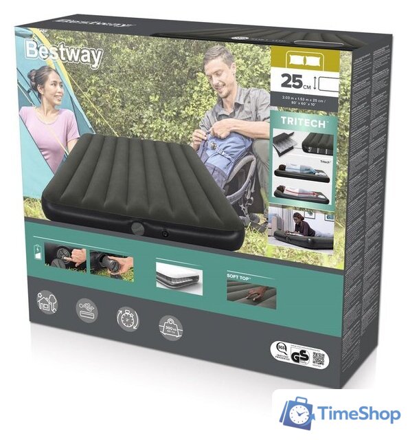 Надувной матрас Bestway 6716S - Изображение №5 — Интернет-магазин Time-Shop