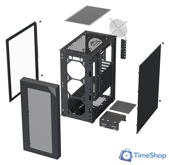 Корпус XASTRA A408 4ARGB (черный) - Изображение №15 — Интернет-магазин Time-Shop