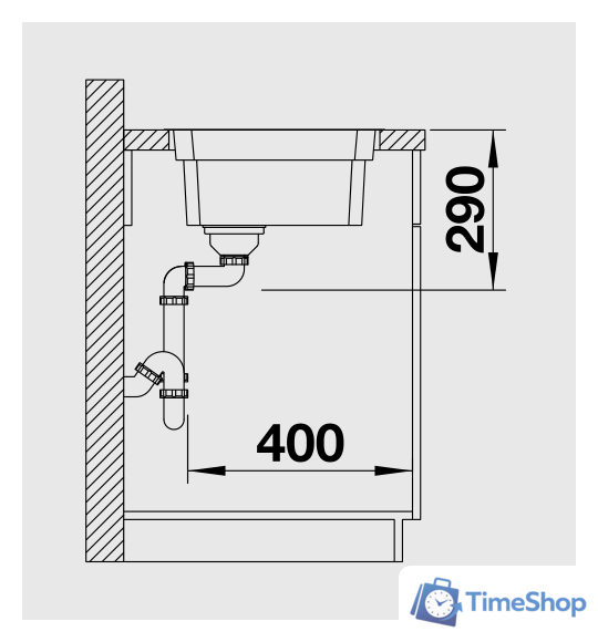 Кухонная мойка Blanco Etagon 500-IF [521840] - Изображение №3 — Интернет-магазин Time-Shop