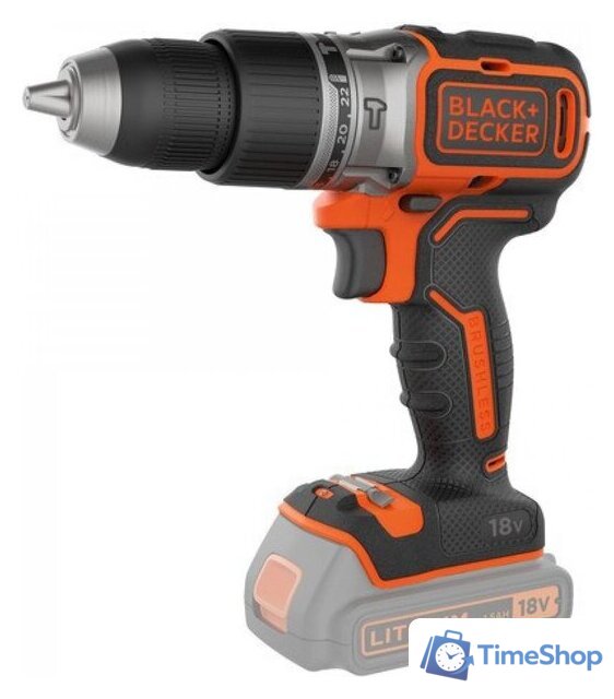 Ударная дрель-шуруповерт Black & Decker BL188N (без АКБ) - Изображение №1 — Интернет-магазин Time-Shop