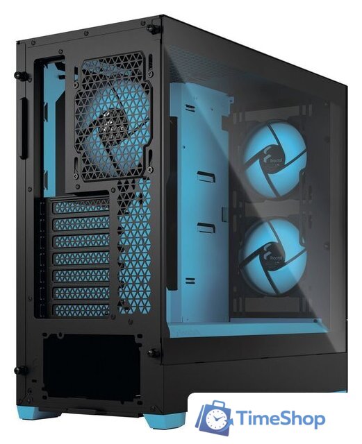 Корпус Fractal Design Pop Air RGB Cyan Core TG Clear Tint FD-C-POR1A-02 - Изображение №4 — Интернет-магазин Time-Shop