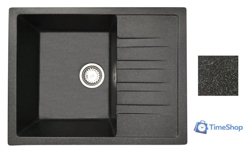 Кухонная мойка БелЭворс Vega L + смеситель W74004-2 + дозатор L405F (черный) - Изображение №6 — Интернет-магазин Time-Shop