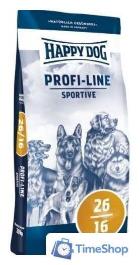 Сухой корм для собак Happy Dog Profi-Line Krokette 26/16 Sportive 20 кг - Изображение №1 — Интернет-магазин Time-Shop
