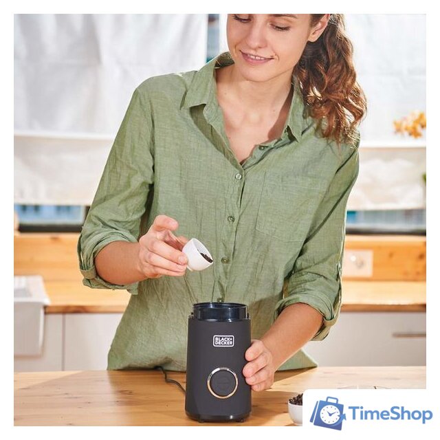 Электрическая кофемолка Black & Decker BXCG150E - Изображение №7 — Интернет-магазин Time-Shop