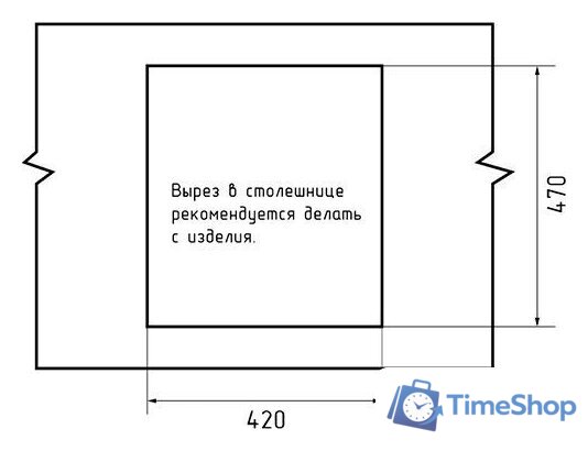 Кухонная мойка GranFest Urban GF-UR-644 (темно-серый) - Изображение №4 — Интернет-магазин Time-Shop