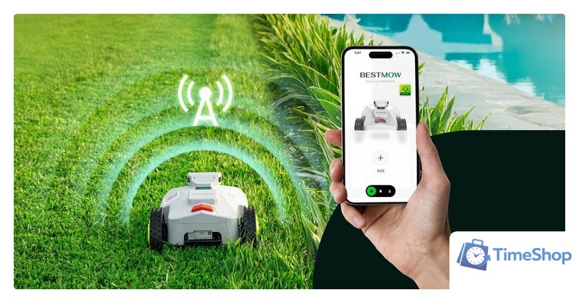 Газонокосилка-робот Bestmow Titan-100 - Изображение №3 — Интернет-магазин Time-Shop