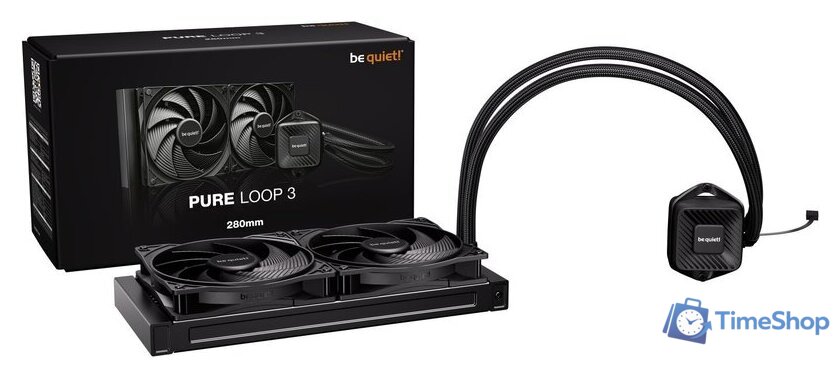 Система жидкостного охлаждения для процессора be quiet! Pure Loop 3 280mm BW028EU - Изображение №4 — Интернет-магазин Time-Shop
