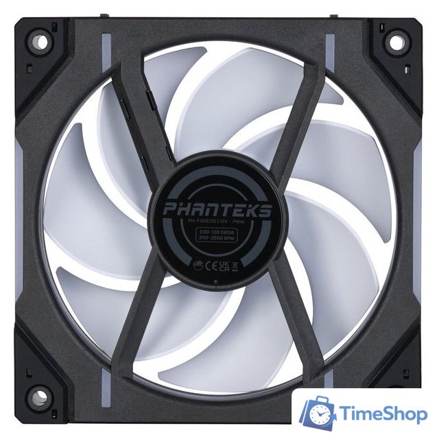 Комплект вентиляторов для корпуса Phanteks D30-120 D-RGB Regular Black Triple PH-F120D30_DRGB_PWM_BK01_3P - Изображение №3 — Интернет-магазин Time-Shop