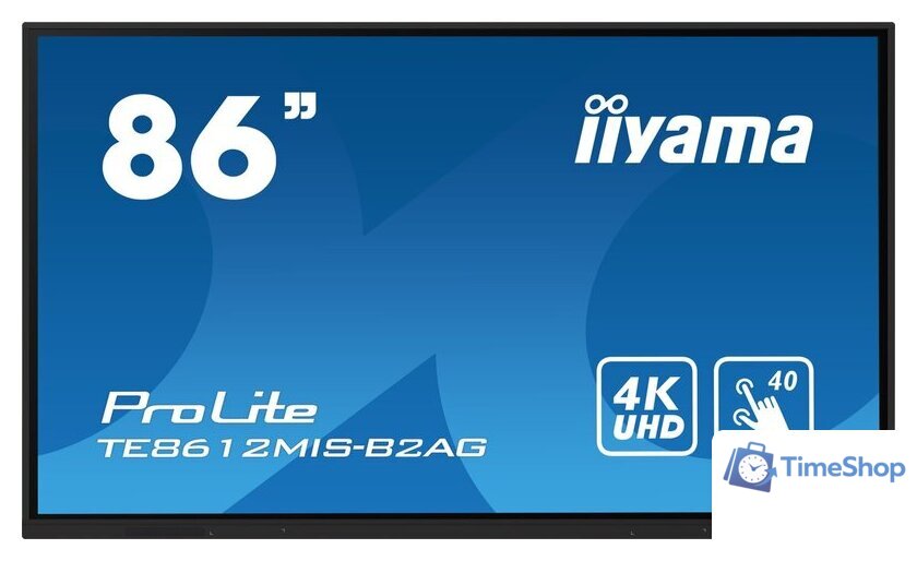 Интерактивная панель iiyama ProLite TE8612MIS-B2AG - Изображение №1 — Интернет-магазин Time-Shop