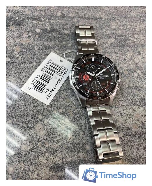 Наручные часы Casio Edifice EFR-556DB-1A - Изображение №6 — Интернет-магазин Time-Shop