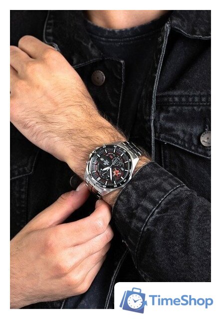 Наручные часы Casio Edifice EFR-556DB-1A - Изображение №3 — Интернет-магазин Time-Shop