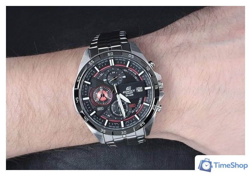 Наручные часы Casio Edifice EFR-556DB-1A - Изображение №5 — Интернет-магазин Time-Shop