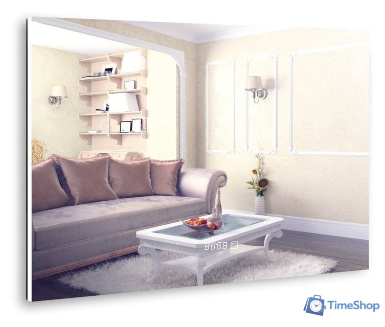  Silver Mirrors Зеркало Алмина 80x60 LED-00002326 - Изображение №2 — Интернет-магазин Time-Shop