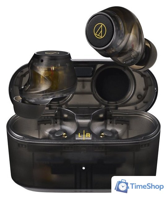 Наушники Audio-Technica ATH-CKS30TW+ (черный/прозрачный) - Изображение №1 — Интернет-магазин Time-Shop
