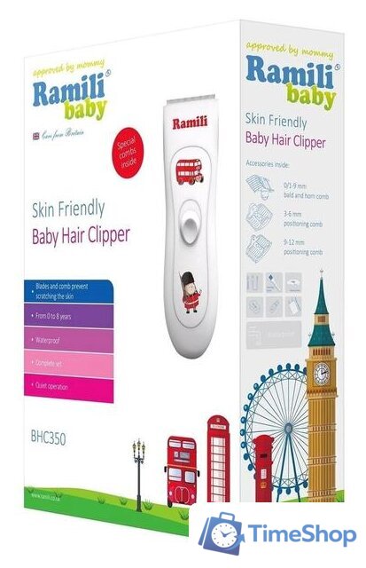 Машинка для стрижки волос Ramili Baby Hair Clipper BHC350 - Изображение №4 — Интернет-магазин Time-Shop