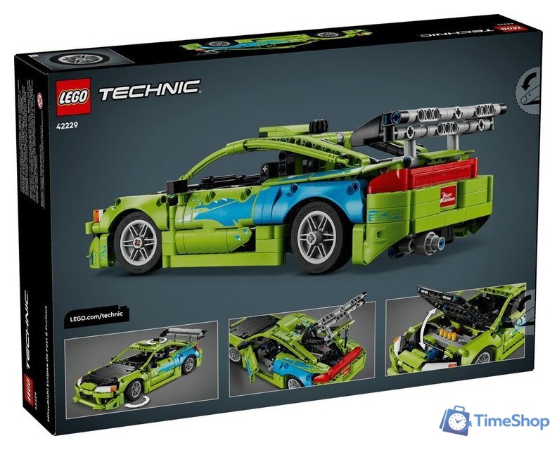 Конструктор LEGO Technic 42229 Fast and Furious Mitsubishi Eclipse - Изображение №15 — Интернет-магазин Time-Shop