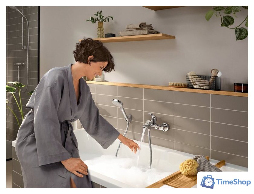 Смеситель Hansgrohe Rebris E Chrom 72450000 - Изображение №2 — Интернет-магазин Time-Shop