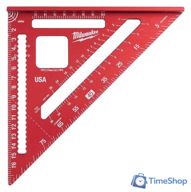 Угольник Milwaukee Угольник Milwaukee 4932472124 - Изображение №1 — Интернет-магазин Time-Shop