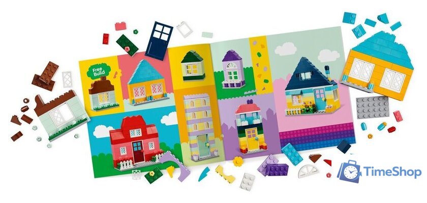 Конструктор LEGO Classic 11035 Творческие дома - Изображение №9 — Интернет-магазин Time-Shop