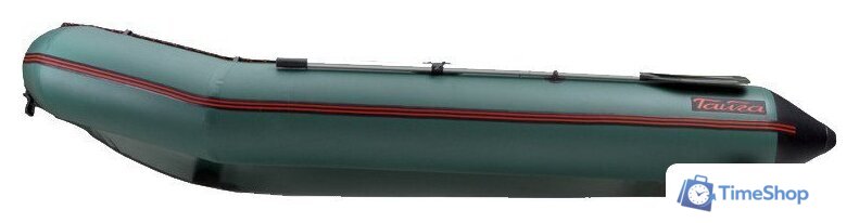 Моторно-гребная лодка Leader Boats Тайга-340 киль 0062872 (зеленый) - Изображение №5 — Интернет-магазин Time-Shop
