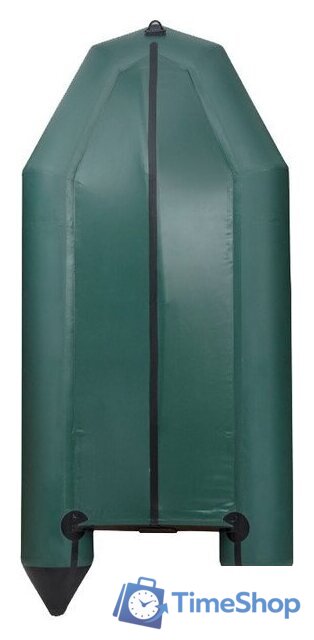 Моторно-гребная лодка Leader Boats Тайга-340 киль 0062872 (зеленый) - Изображение №2 — Интернет-магазин Time-Shop