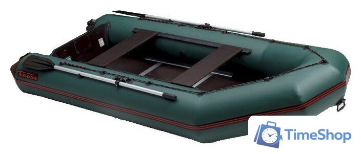 Моторно-гребная лодка Leader Boats Тайга-340 киль 0062872 (зеленый) - Изображение №4 — Интернет-магазин Time-Shop
