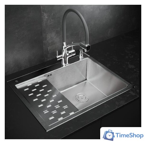 Кухонная мойка РМС MRK-6350R (с дозатором) - Изображение №2 — Интернет-магазин Time-Shop