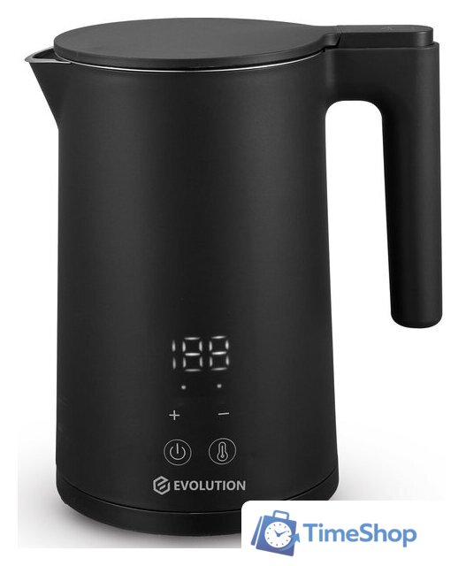 Электрический чайник Evolution KP17222 LED Black - Изображение №1 — Интернет-магазин Time-Shop