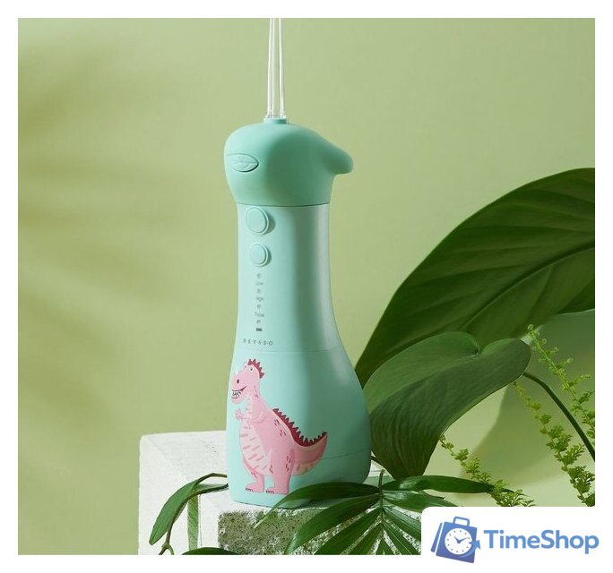 Ирригатор  Seysso Kids Dinosaur Water Flosser for Children 4+ - Изображение №2 — Интернет-магазин Time-Shop