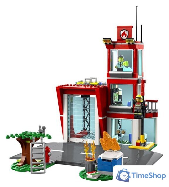 Конструктор LEGO City 60320 Пожарная часть - Изображение №13 — Интернет-магазин Time-Shop