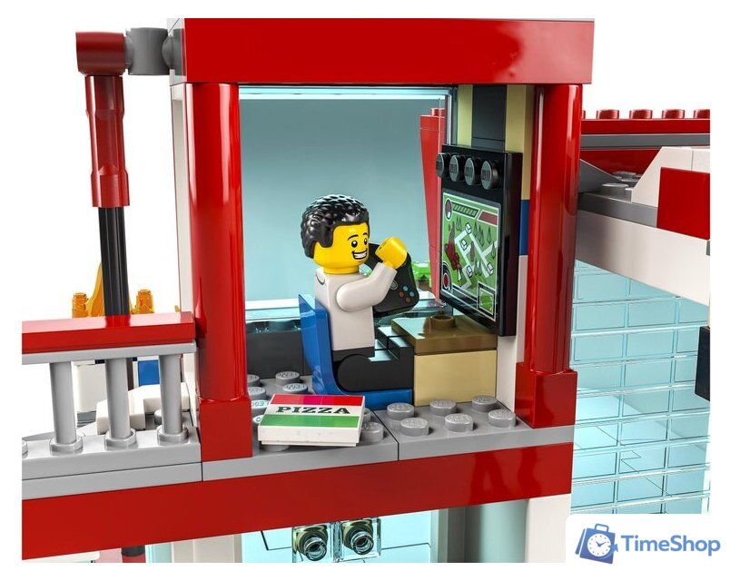 Конструктор LEGO City 60320 Пожарная часть - Изображение №23 — Интернет-магазин Time-Shop